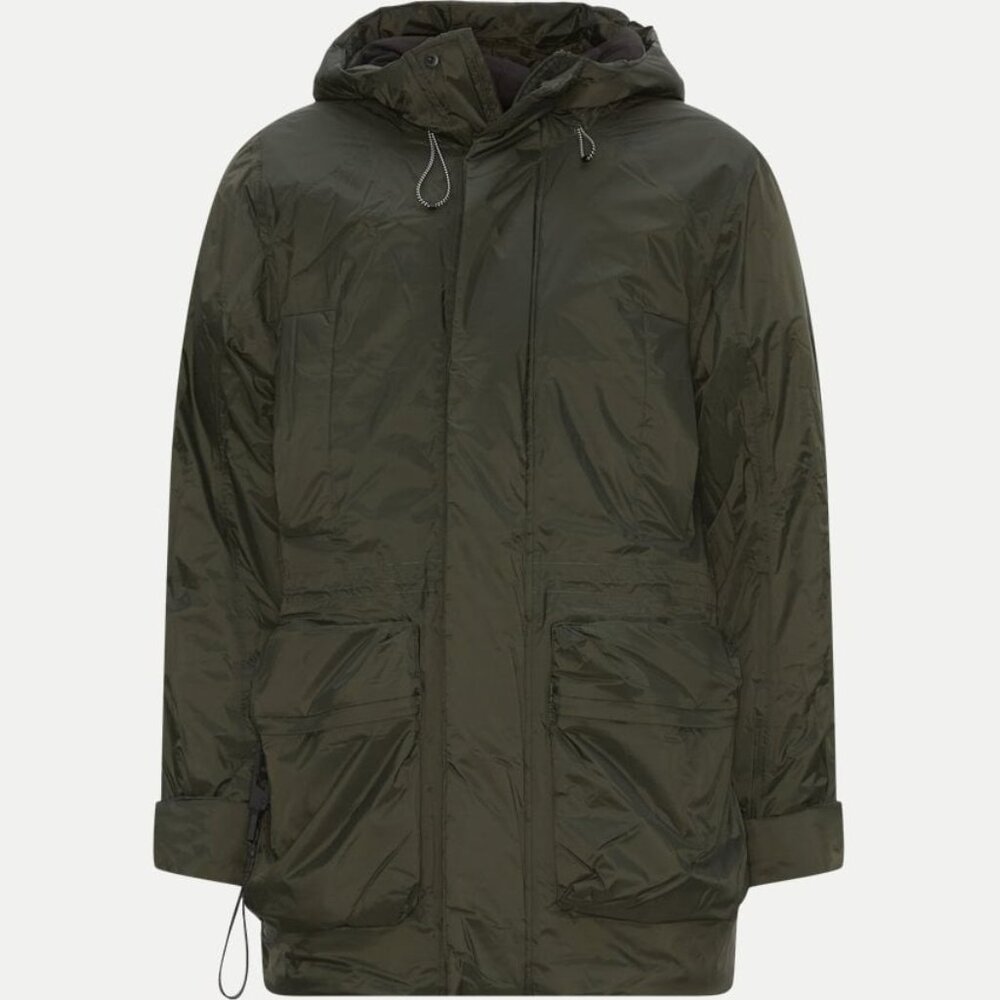 RAINS Unisex Vardo Parka, XS Green NWT